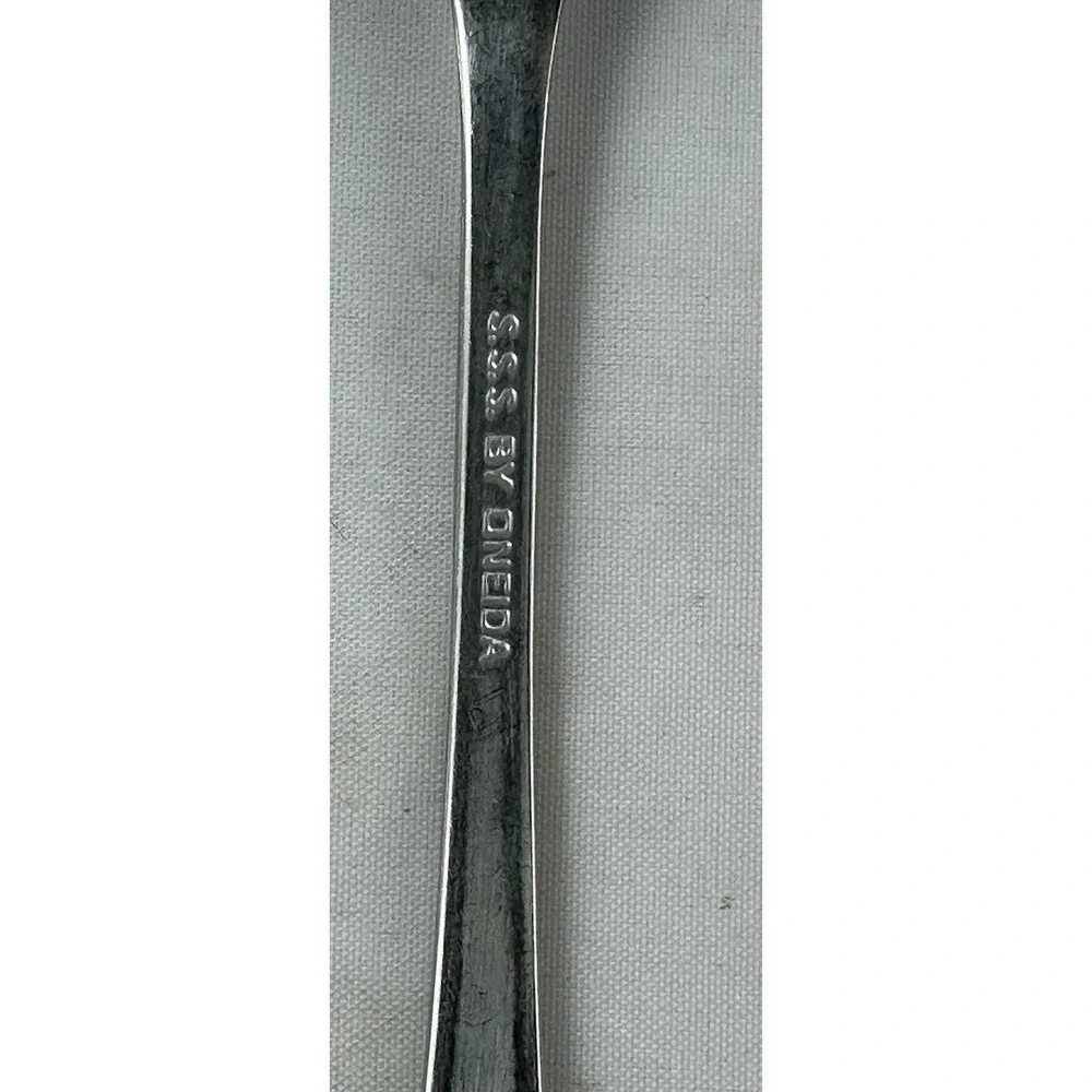 Oneida Colonial Boston Minute Man Soup Tablespoons Set Of 4